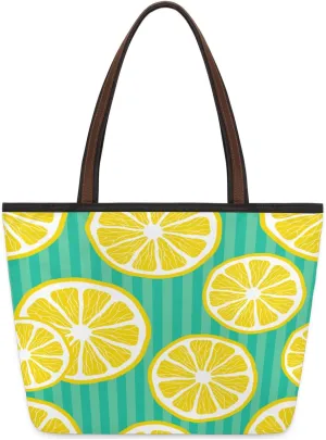 Tote Bag for Women with Zipper Large Capacity Top Handle Casual Shoulder Bag Handbag Reusable Shopping