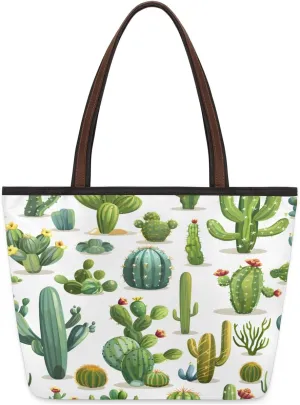 Tote Bag for Women with Zipper Large Capacity Top Handle Casual Shoulder Bag Handbag Reusable Shopping