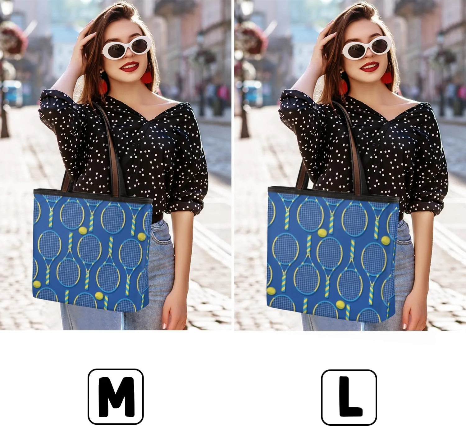 Tote Bag for Women with Zipper Large Capacity Top Handle Casual Shoulder Bag Handbag Reusable Shopping