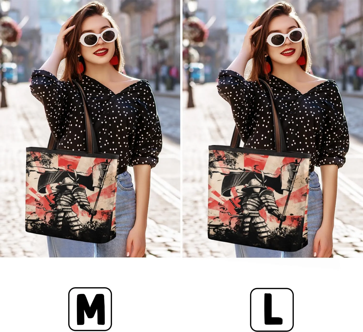 Tote Bag for Women with Zipper Large Capacity Top Handle Casual Shoulder Bag Handbag Reusable Shopping