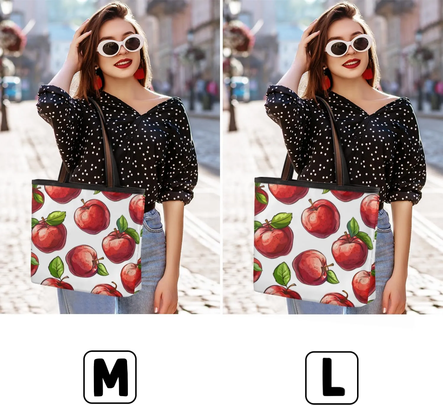 Tote Bag for Women with Zipper Large Capacity Top Handle Casual Shoulder Bag Handbag Reusable Shopping