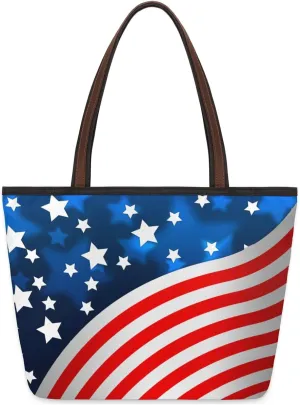 Tote Bag for Women with Zipper Large Capacity Top Handle Casual Shoulder Bag Handbag Reusable Shopping
