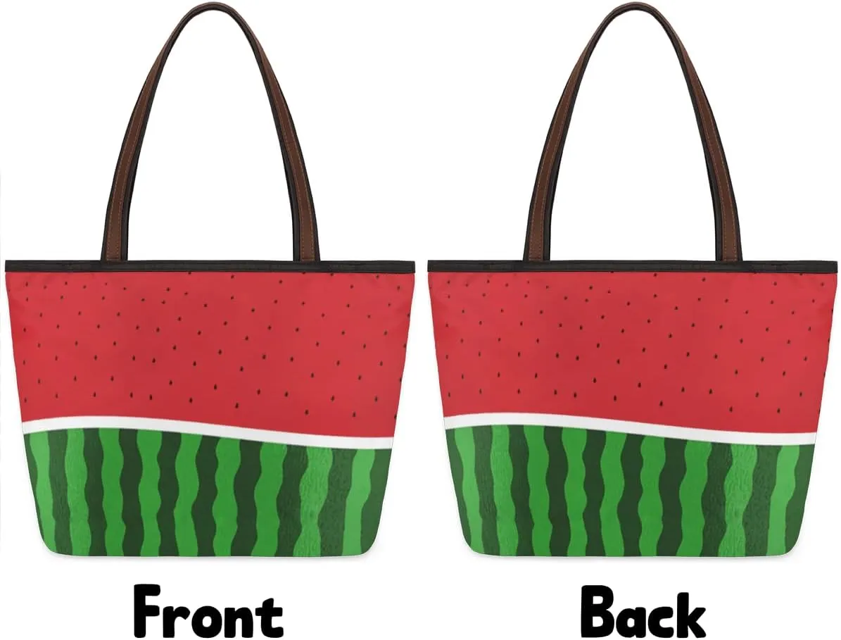 Tote Bag for Women with Zipper Large Capacity Top Handle Casual Shoulder Bag Handbag Reusable Shopping