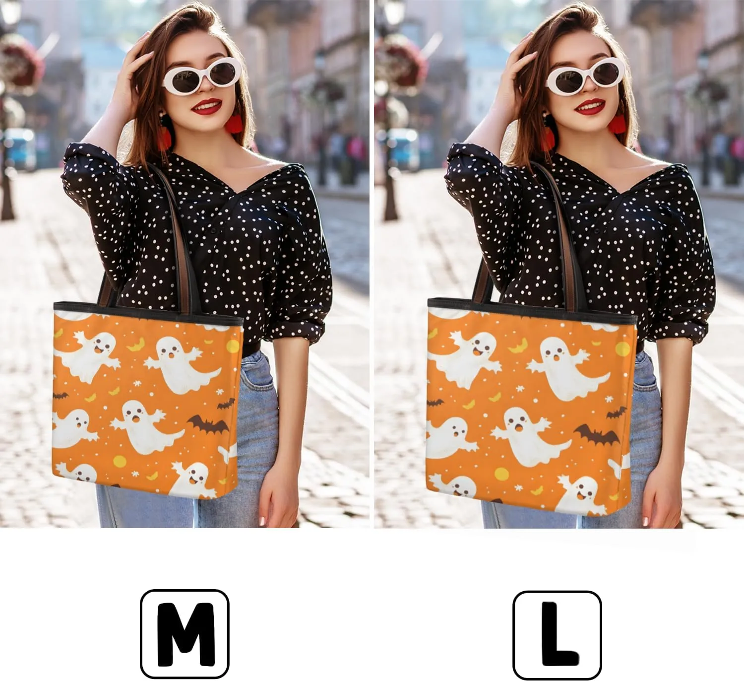 Tote Bag for Women with Zipper Large Capacity Top Handle Casual Shoulder Bag Handbag Reusable Shopping