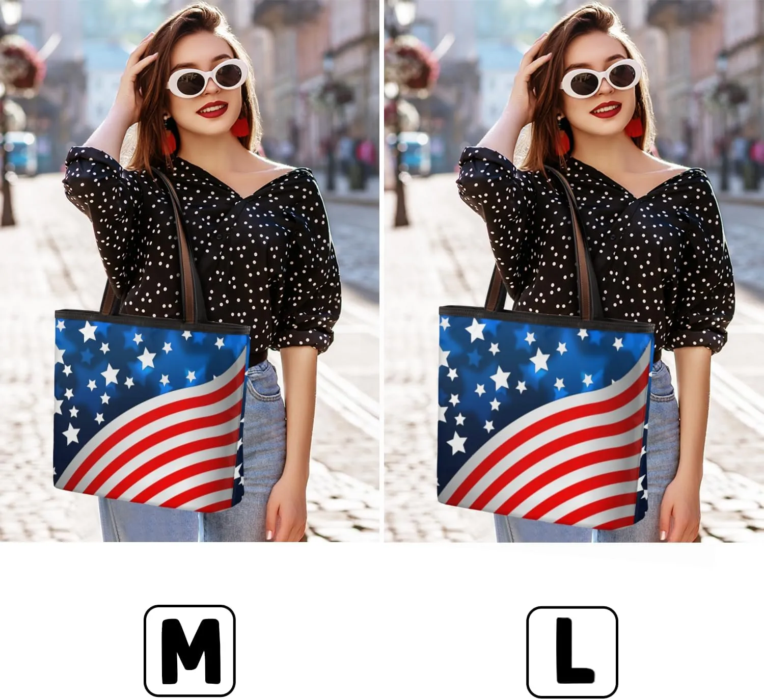 Tote Bag for Women with Zipper Large Capacity Top Handle Casual Shoulder Bag Handbag Reusable Shopping