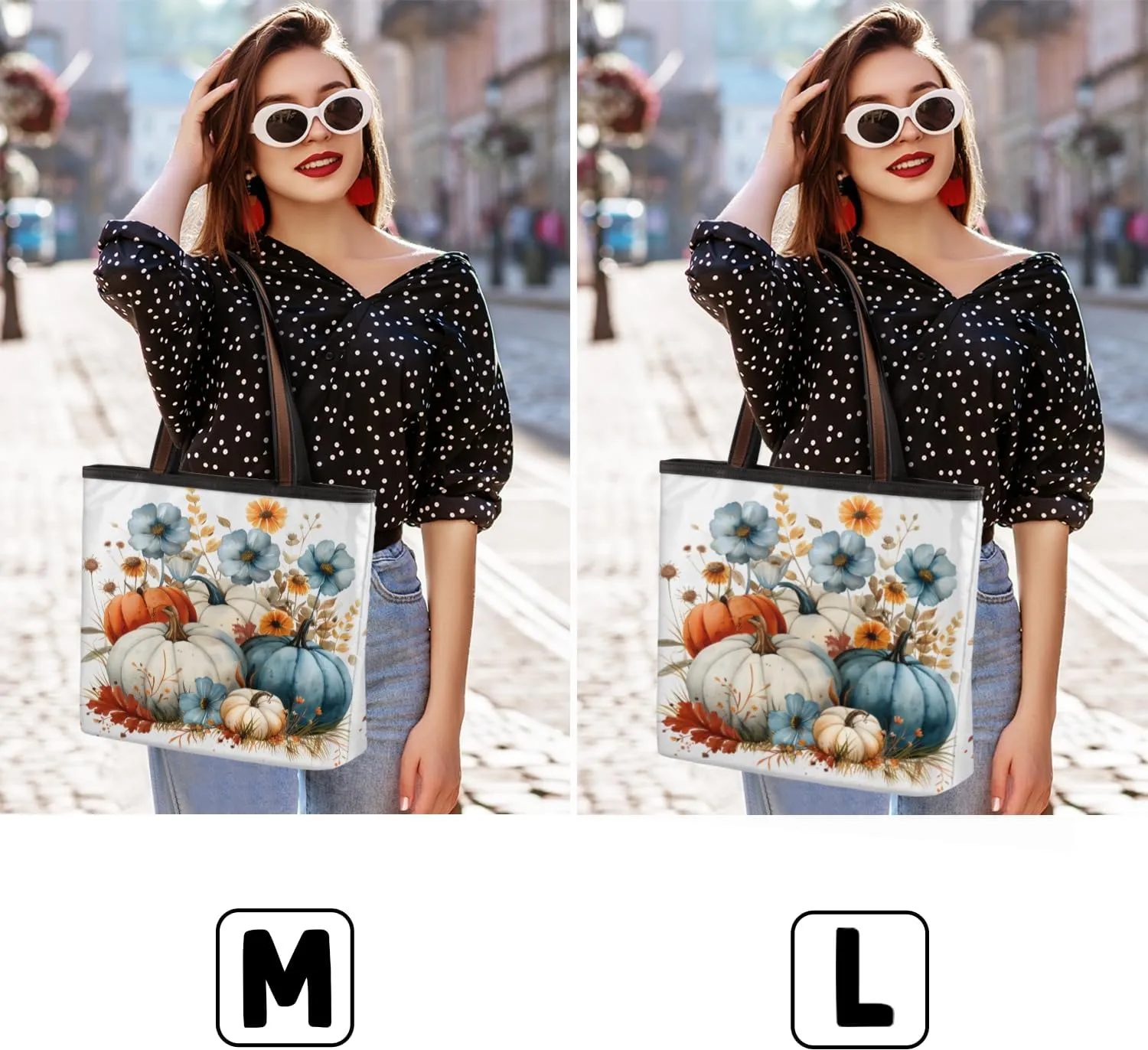 Tote Bag for Women with Zipper Large Capacity Top Handle Casual Shoulder Bag Handbag Reusable Shopping