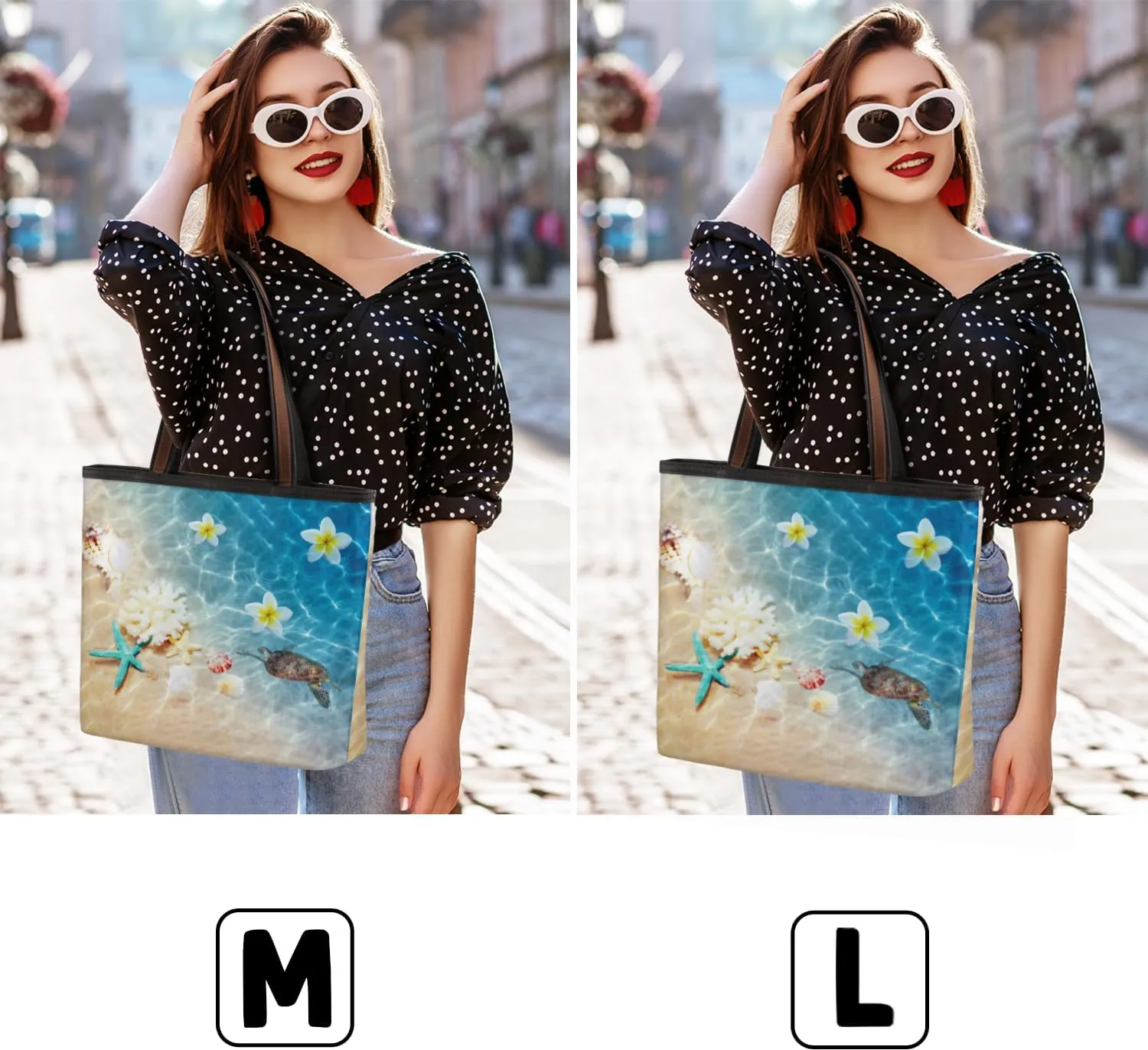 Tote Bag for Women with Zipper Large Capacity Top Handle Casual Shoulder Bag Handbag Reusable Shopping