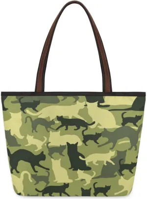 Tote Bag for Women with Zipper Large Capacity Top Handle Casual Shoulder Bag Handbag Reusable Shopping