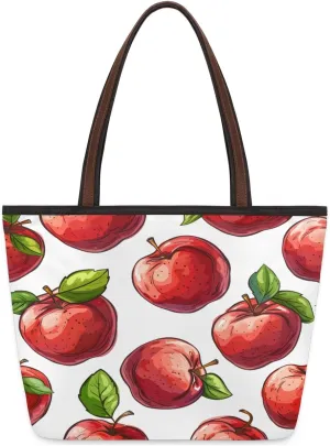 Tote Bag for Women with Zipper Large Capacity Top Handle Casual Shoulder Bag Handbag Reusable Shopping