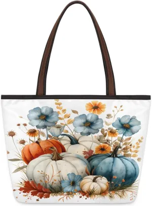 Tote Bag for Women with Zipper Large Capacity Top Handle Casual Shoulder Bag Handbag Reusable Shopping