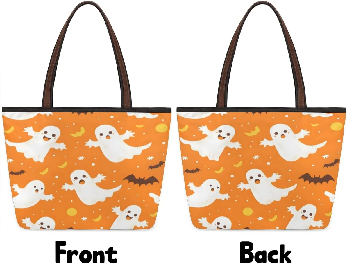 Tote Bag for Women with Zipper Large Capacity Top Handle Casual Shoulder Bag Handbag Reusable Shopping