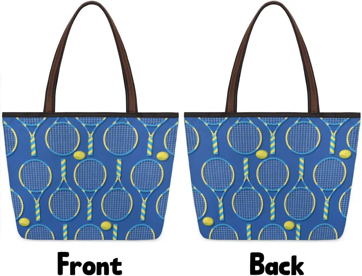 Tote Bag for Women with Zipper Large Capacity Top Handle Casual Shoulder Bag Handbag Reusable Shopping