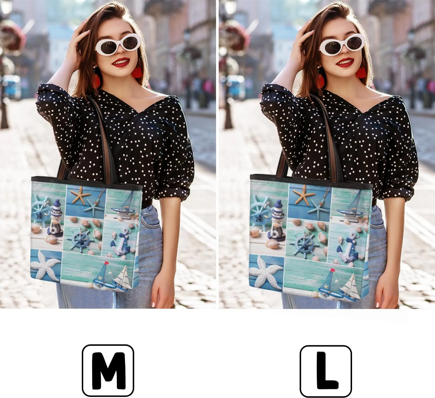 Tote Bag for Women with Zipper Large Capacity Top Handle Casual Shoulder Bag Handbag Reusable Shopping
