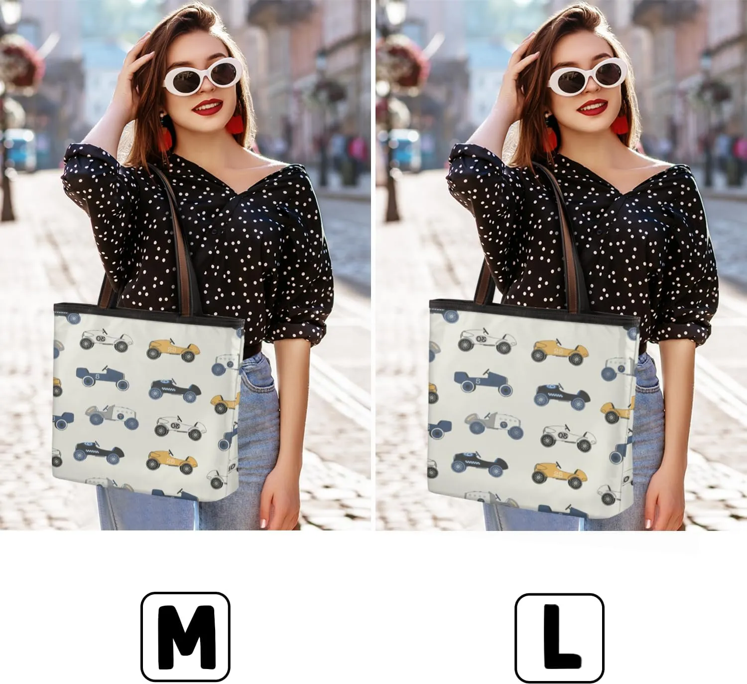 Tote Bag for Women with Zipper Large Capacity Top Handle Casual Shoulder Bag Handbag Reusable Shopping