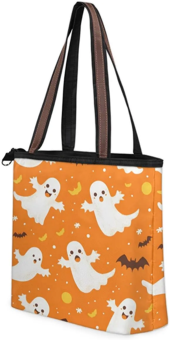 Tote Bag for Women with Zipper Large Capacity Top Handle Casual Shoulder Bag Handbag Reusable Shopping