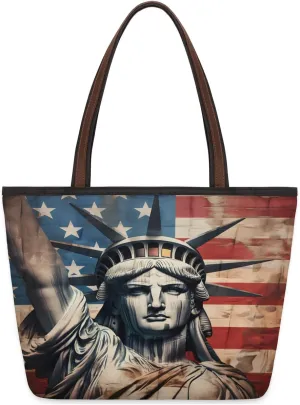 Tote Bag for Women with Zipper Large Capacity Top Handle Casual Shoulder Bag Handbag Reusable Shopping