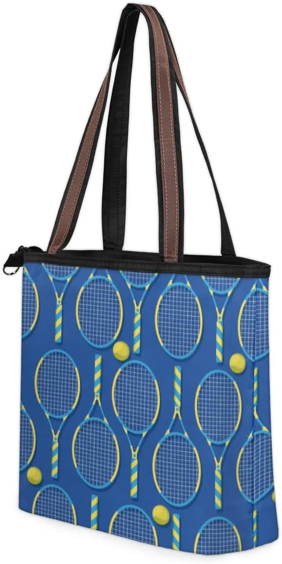 Tote Bag for Women with Zipper Large Capacity Top Handle Casual Shoulder Bag Handbag Reusable Shopping
