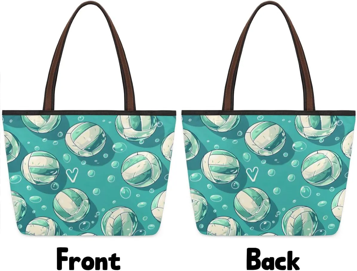 Tote Bag for Women with Zipper Large Capacity Top Handle Casual Shoulder Bag Handbag Reusable Shopping