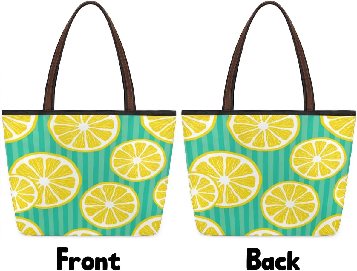 Tote Bag for Women with Zipper Large Capacity Top Handle Casual Shoulder Bag Handbag Reusable Shopping