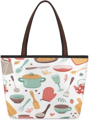 Tote Bag for Women with Zipper Large Capacity Top Handle Casual Shoulder Bag Handbag Reusable Shopping