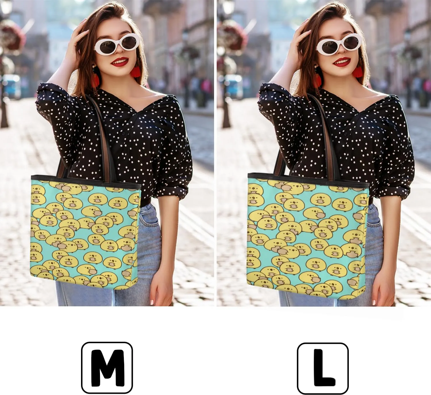 Tote Bag for Women with Zipper Large Capacity Top Handle Casual Shoulder Bag Handbag Reusable Shopping