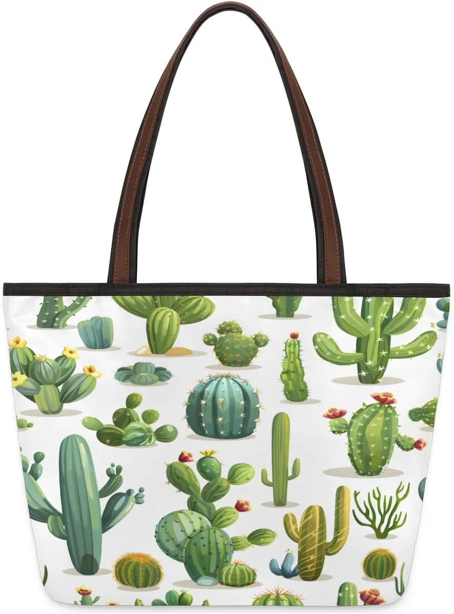 Tote Bag for Women with Zipper Large Capacity Top Handle Casual Shoulder Bag Handbag Reusable Shopping