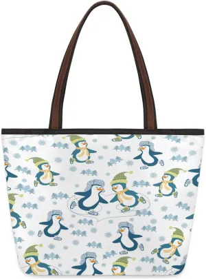 Tote Bag for Women with Zipper Large Capacity Top Handle Casual Shoulder Bag Handbag Reusable Shopping
