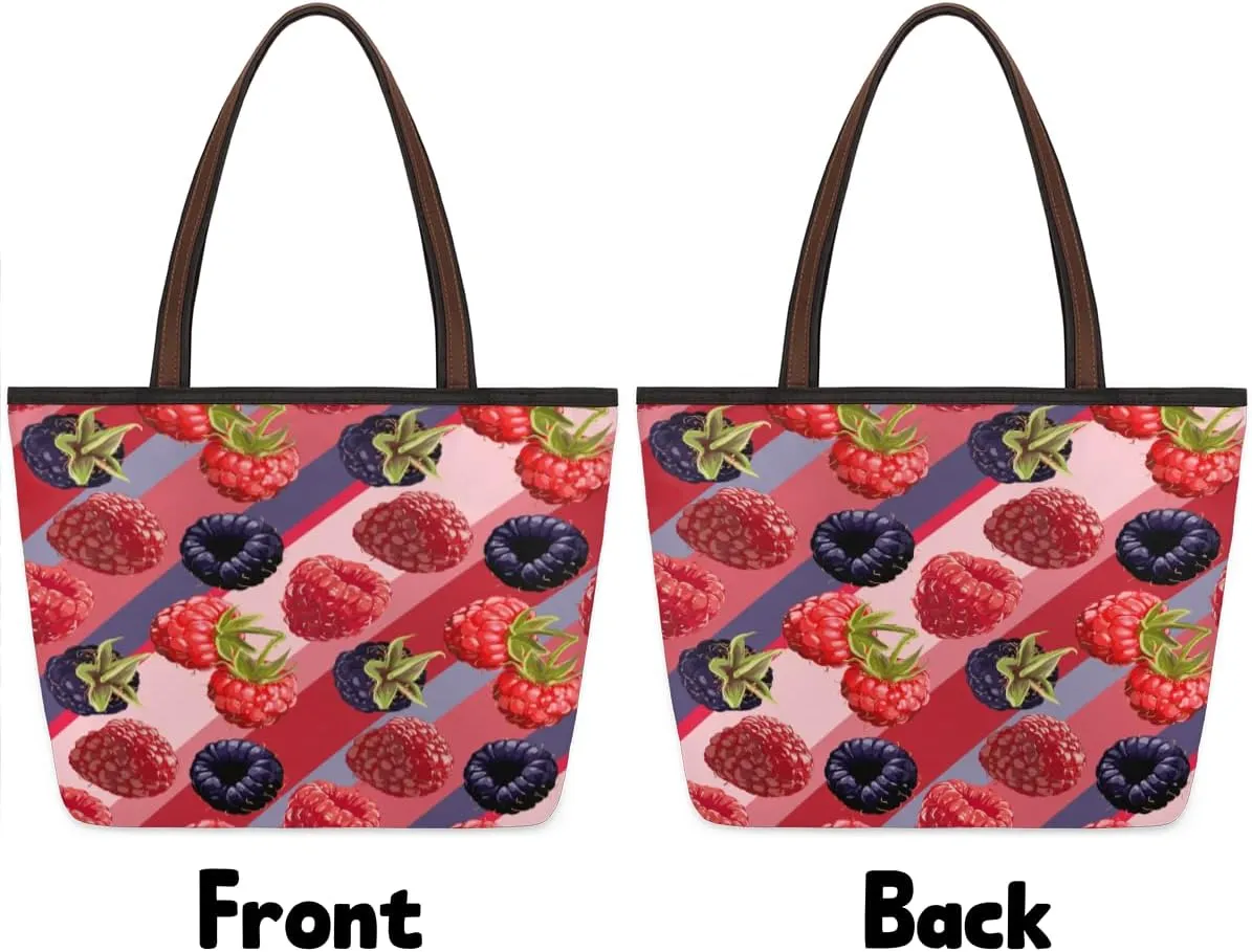 Tote Bag for Women with Zipper Large Capacity Top Handle Casual Shoulder Bag Handbag Reusable Shopping