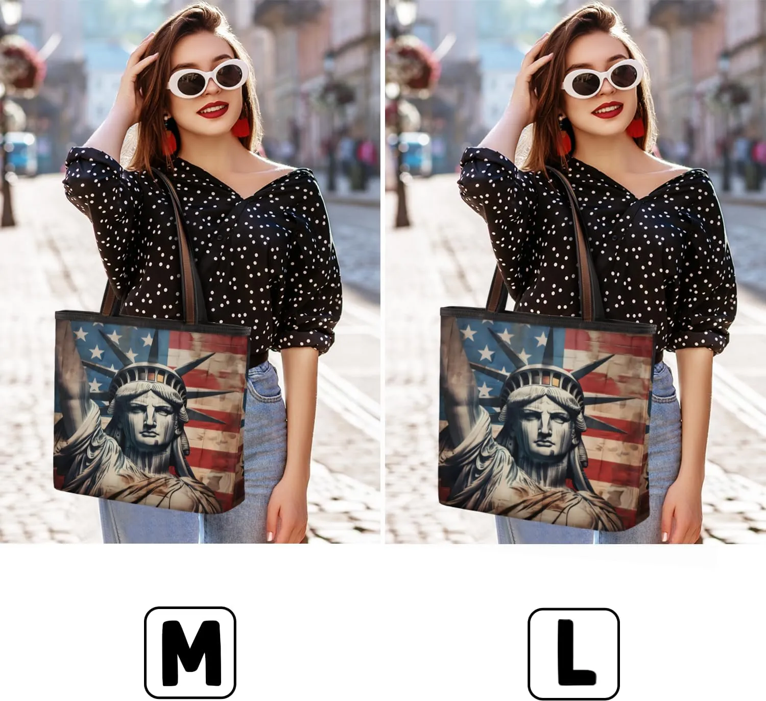 Tote Bag for Women with Zipper Large Capacity Top Handle Casual Shoulder Bag Handbag Reusable Shopping