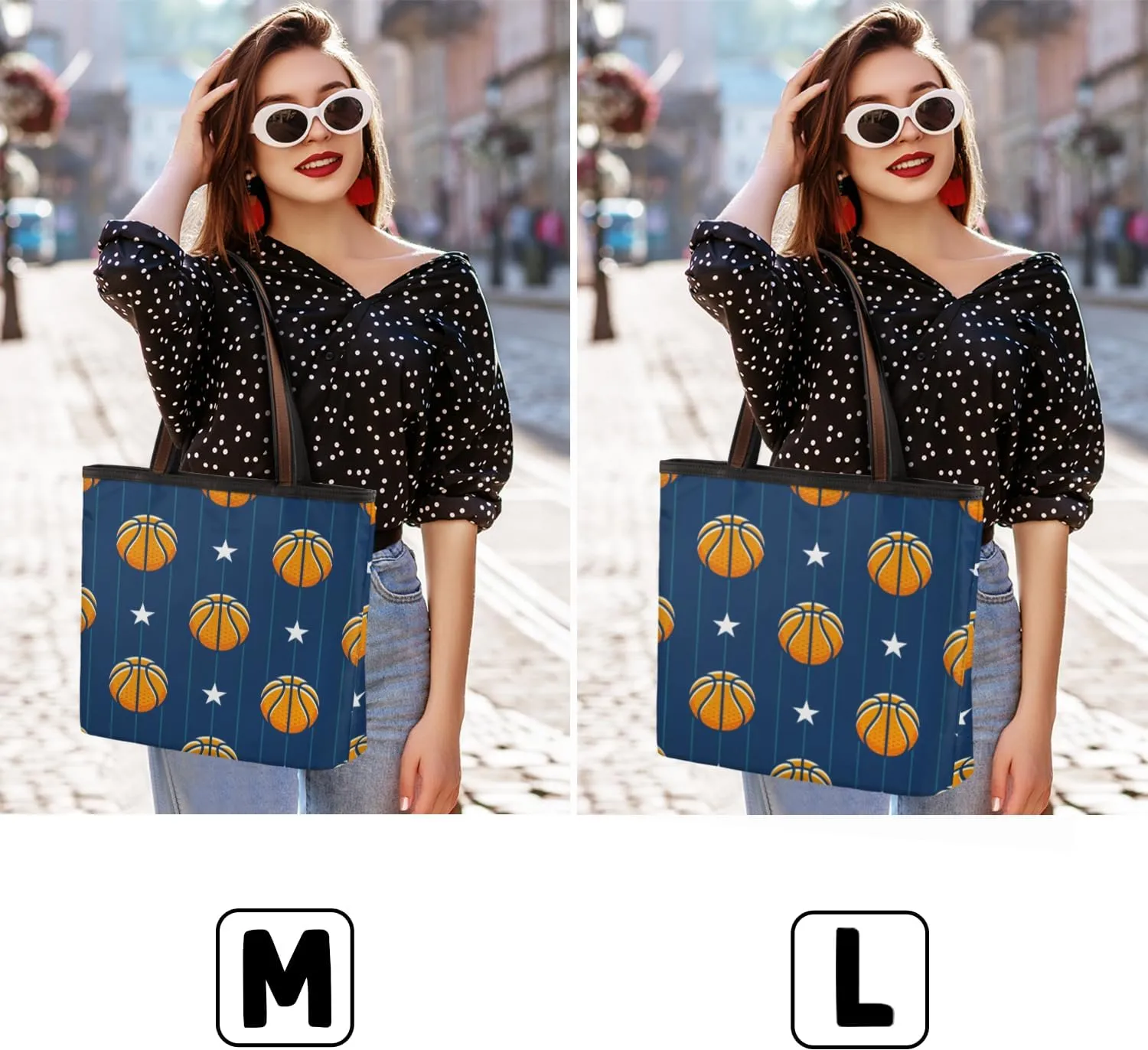 Tote Bag for Women with Zipper Large Capacity Top Handle Casual Shoulder Bag Handbag Reusable Shopping
