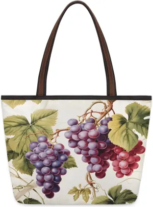 Tote Bag for Women with Zipper Large Capacity Top Handle Casual Shoulder Bag Handbag Reusable Shopping
