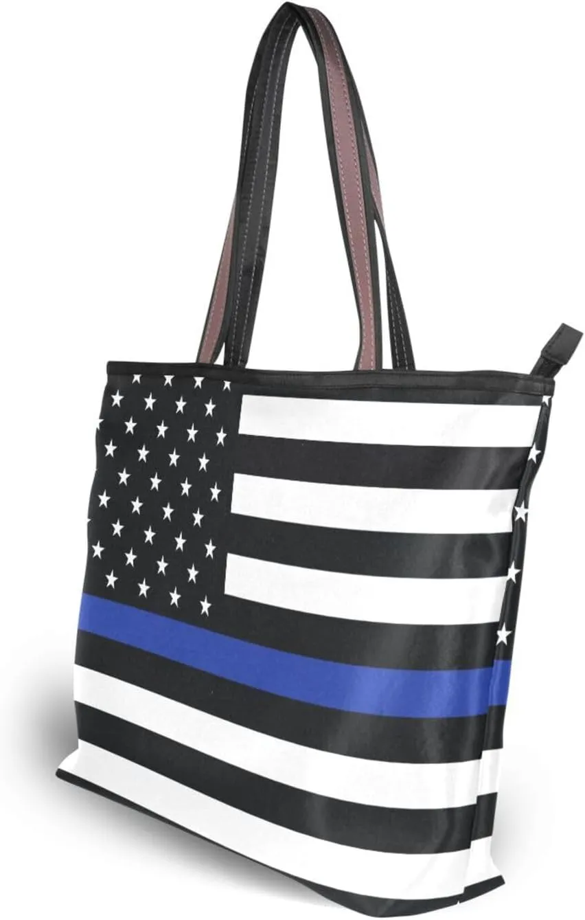 Tote Bag for Women with Zipper,Polyester Tote Purse Holiday Tote Bag Work Handbag Women Gift
