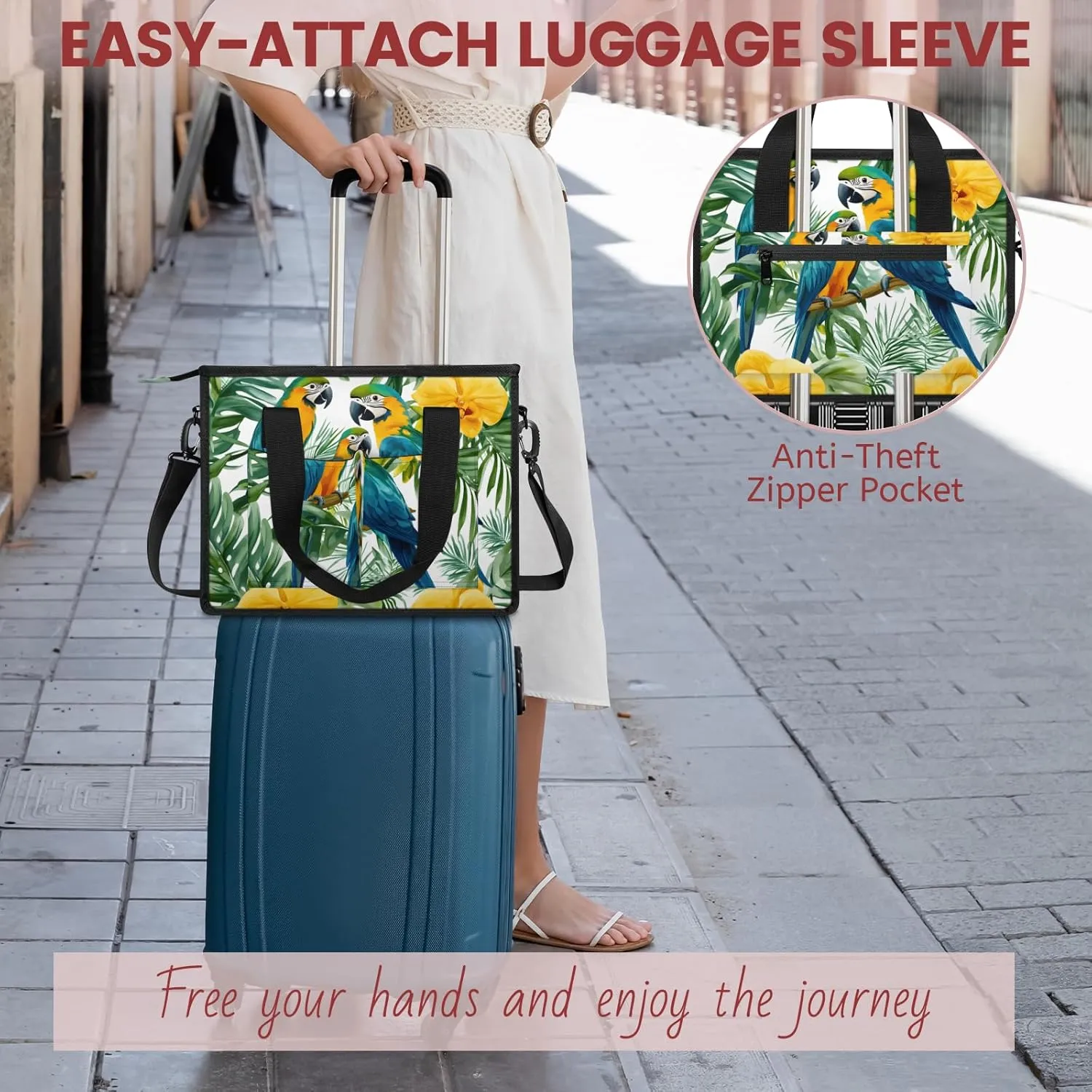 Tote Satchel Bag Set 3PCS for Women,Travel Shoulder Bag Handbag and Wallet Daily Use01