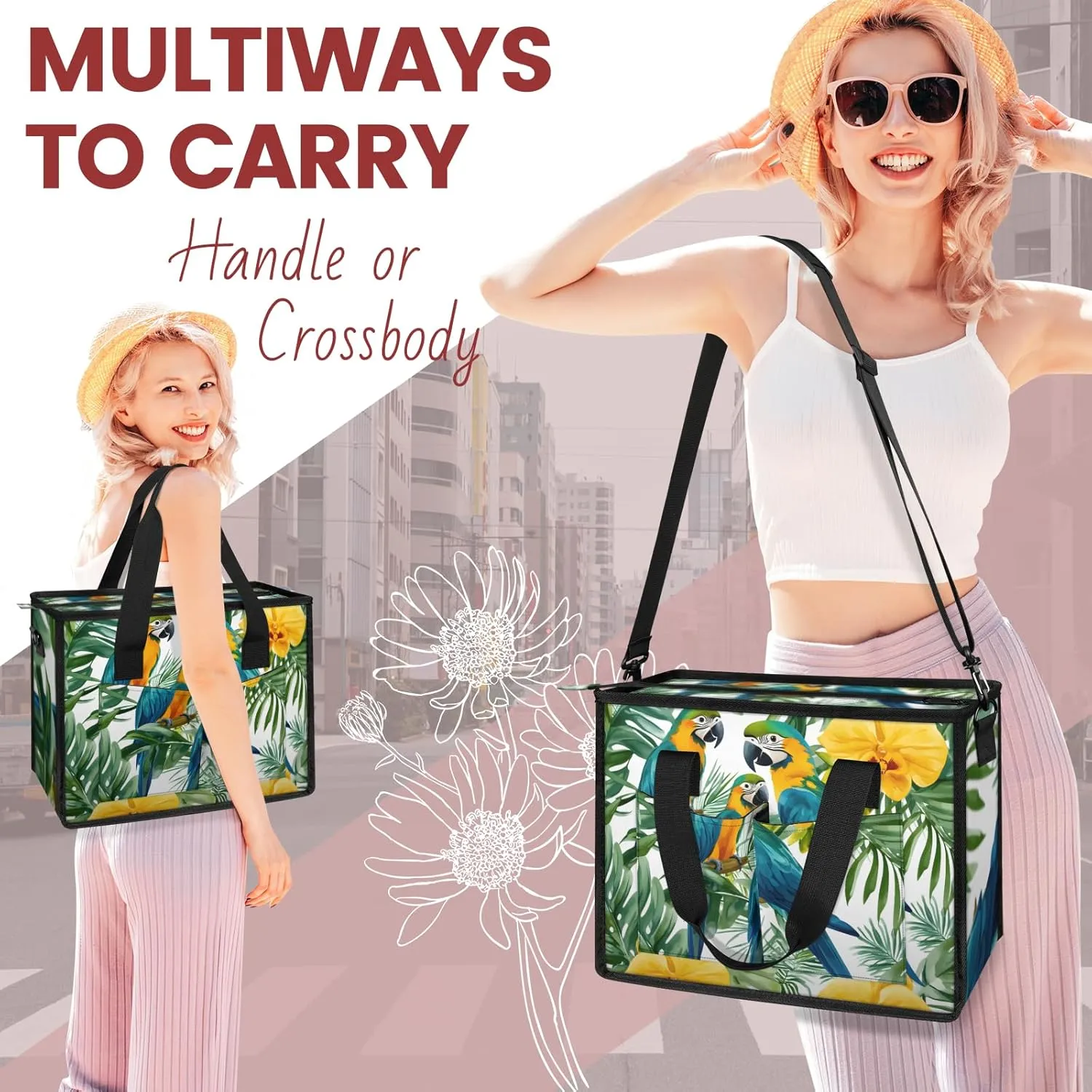 Tote Satchel Bag Set 3PCS for Women,Travel Shoulder Bag Handbag and Wallet Daily Use01