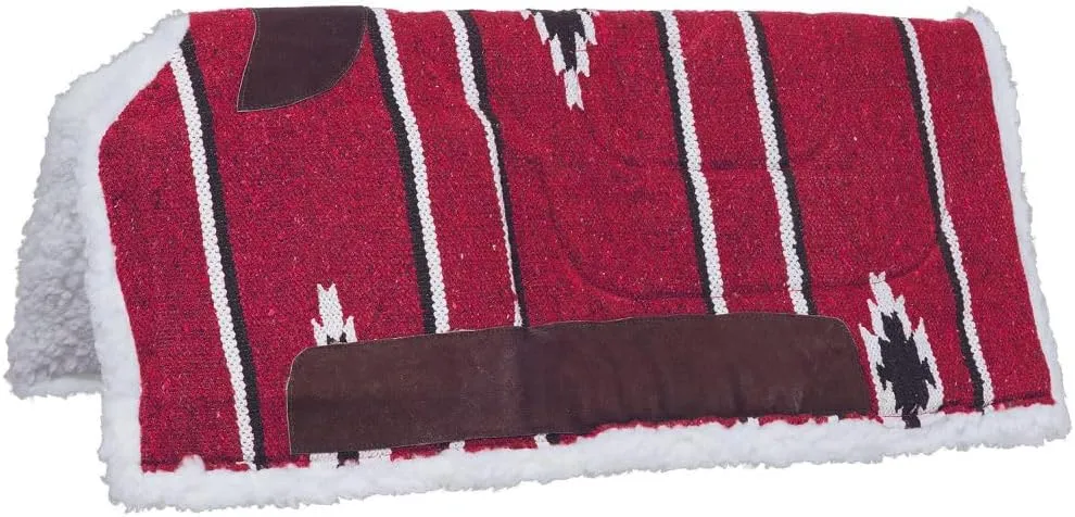 Tough 1 Sierra Cutback/Build-Up Saddle Pad/Fleece Bottom