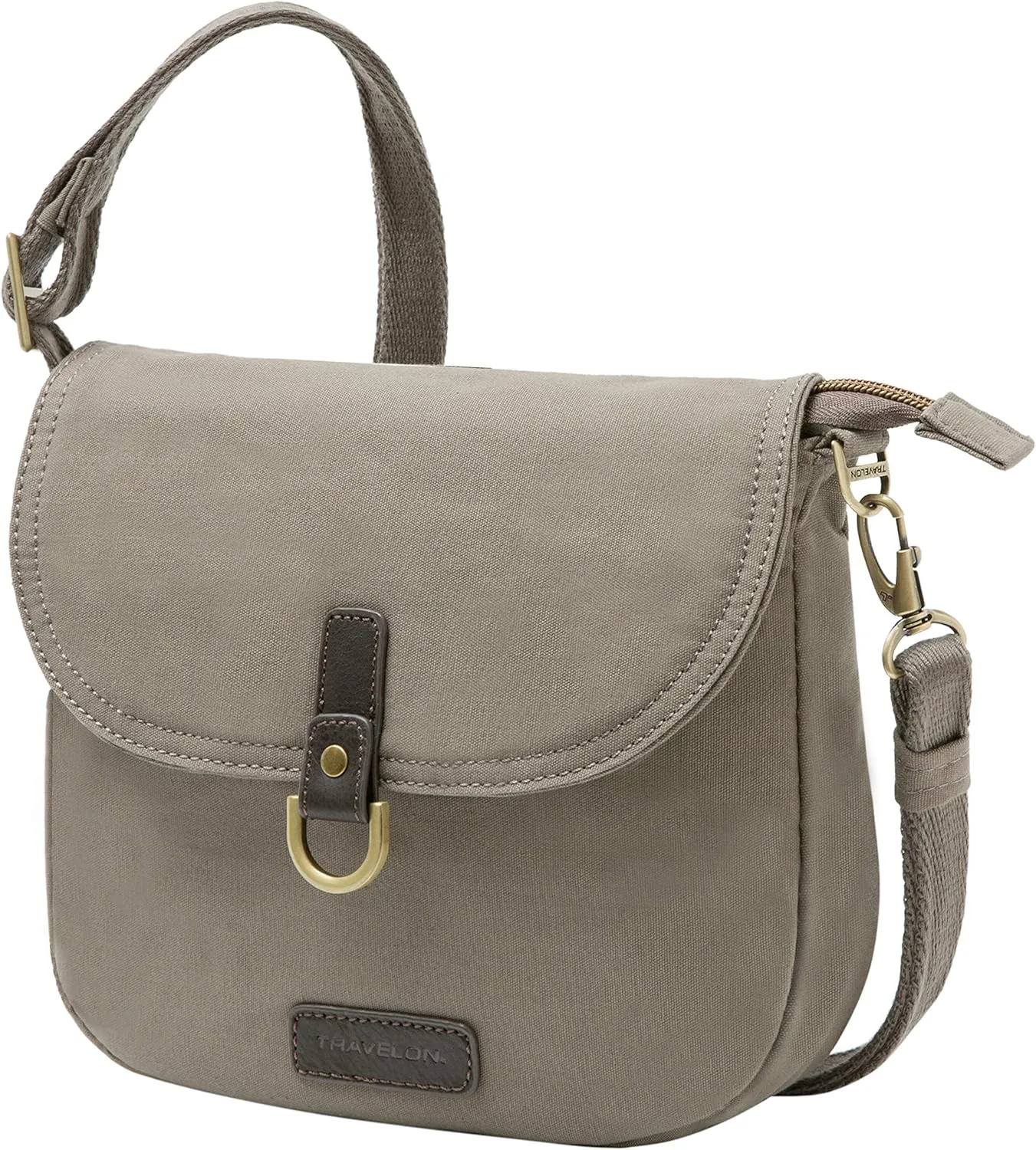 Travelon Anti-Theft Courier Saddle Crossbody