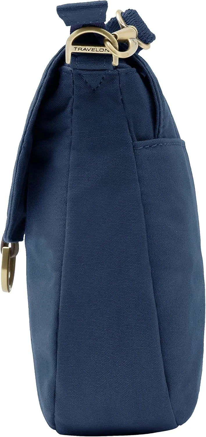 Travelon Anti-Theft Courier Saddle Crossbody