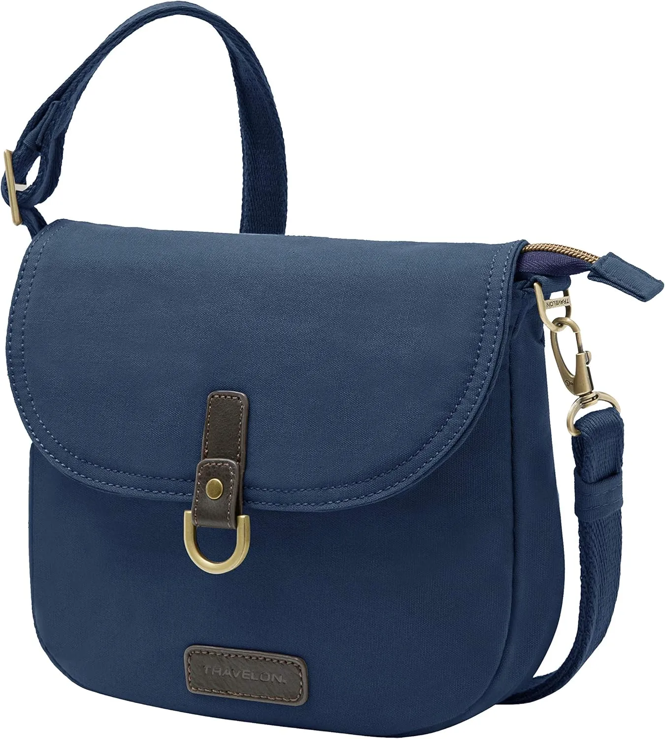 Travelon Anti-Theft Courier Saddle Crossbody