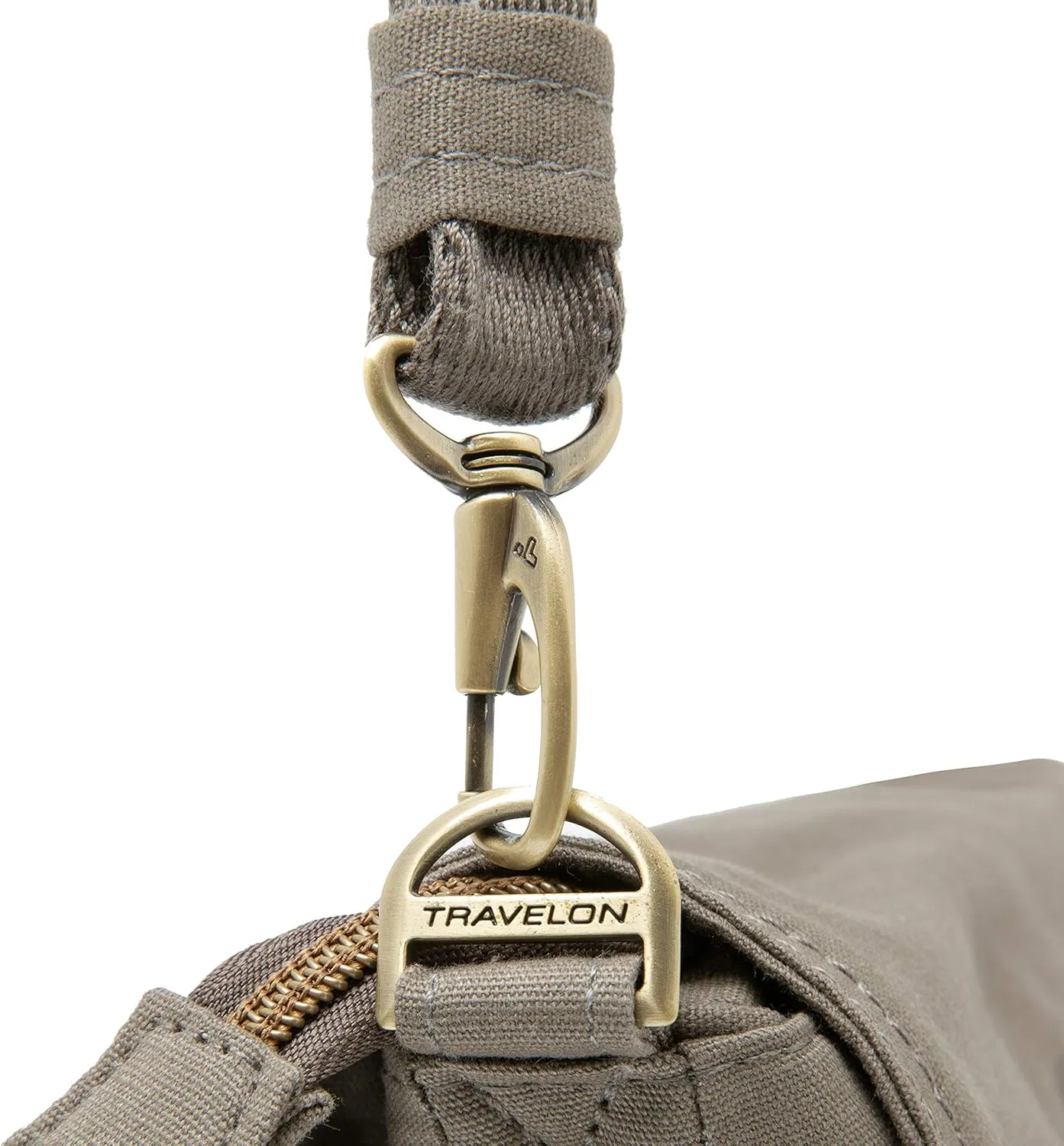 Travelon Anti-Theft Courier Saddle Crossbody
