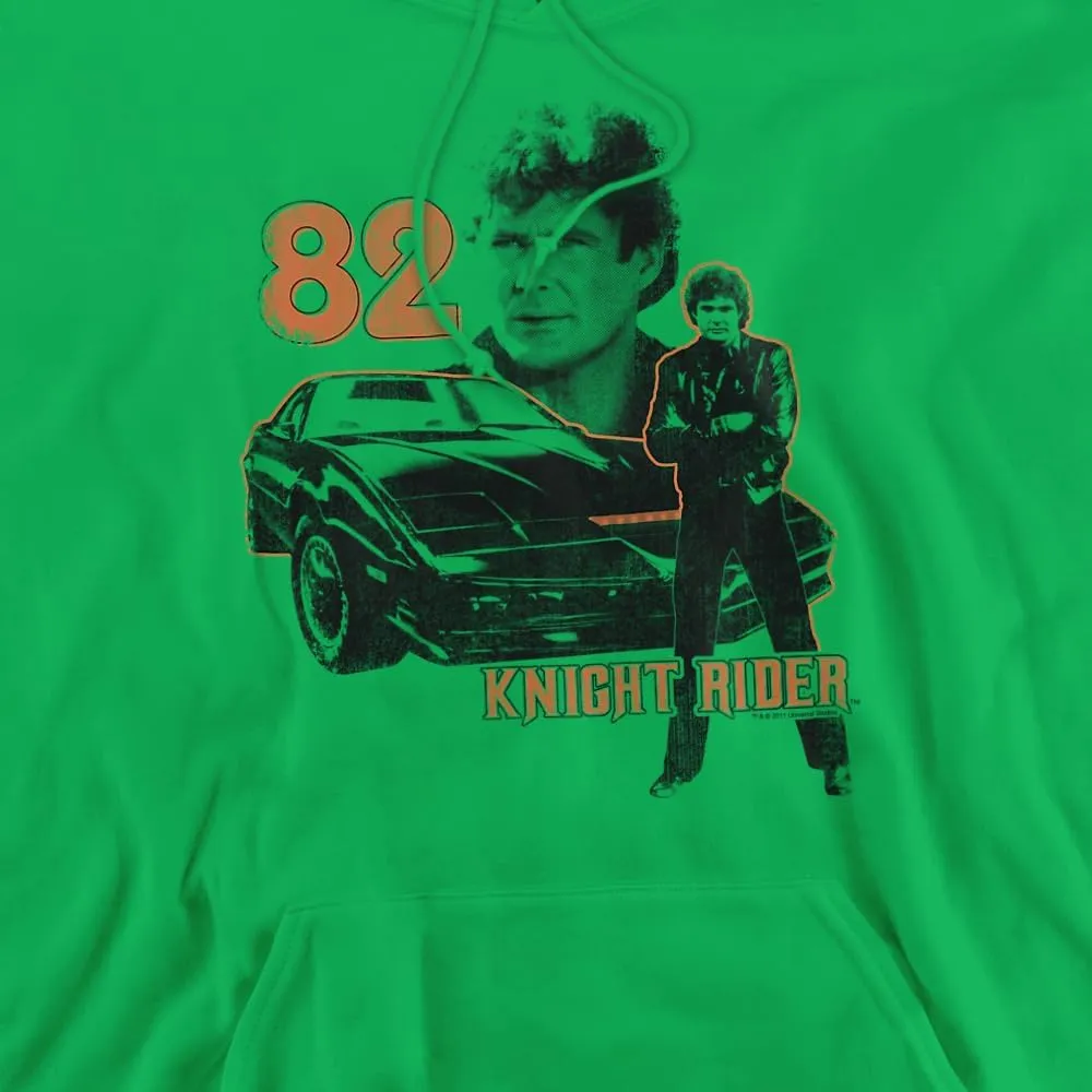 Trevco Knight Rider 1982 Unisex Adult Pull-Over Hoodie