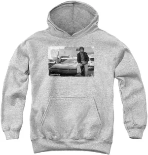 Trevco Knight Rider Black Knight Unisex Youth Pull-Over Hoodie