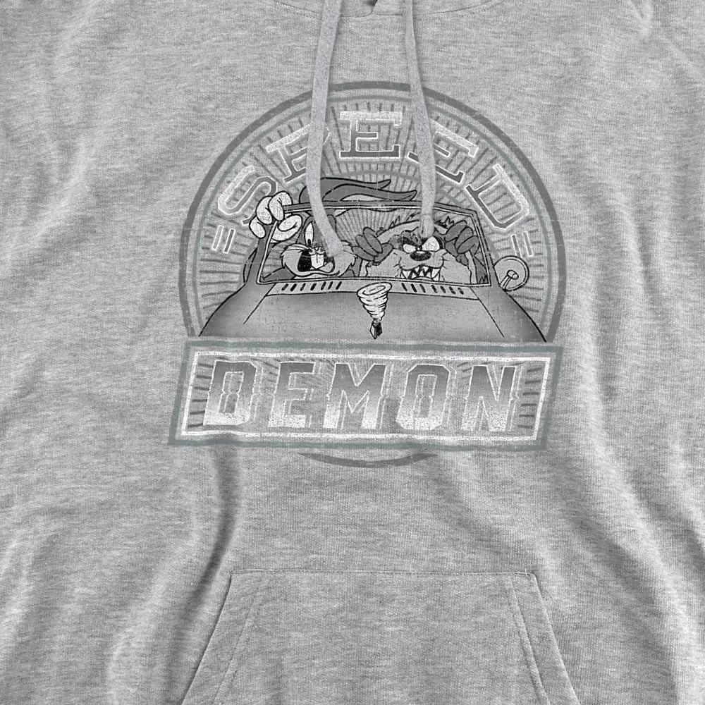 Trevco Looney Tunes Speed Demon Unisex Adult Pull-Over Hoodie