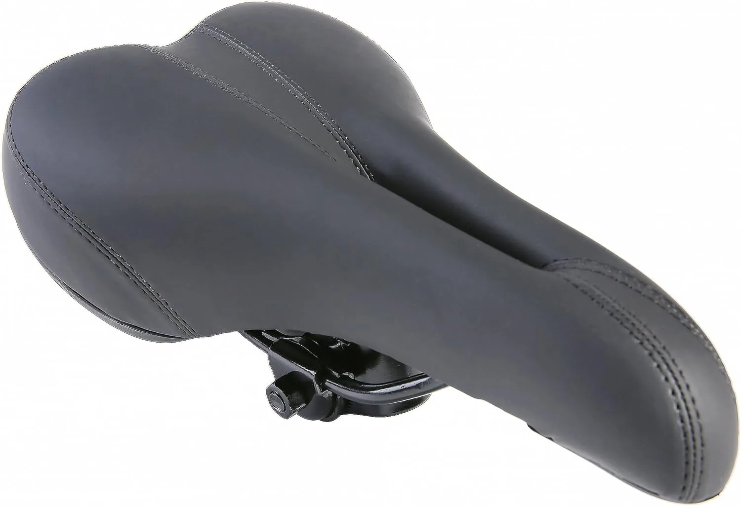 UNISTRENGH Bike Saddle with Soft Cushion Most Comfort Bicycle Seats for Men - Provides Great for Mountain Bike, MTB Road Bicycle, Fixed Gear, Touring and Indoor Cycling