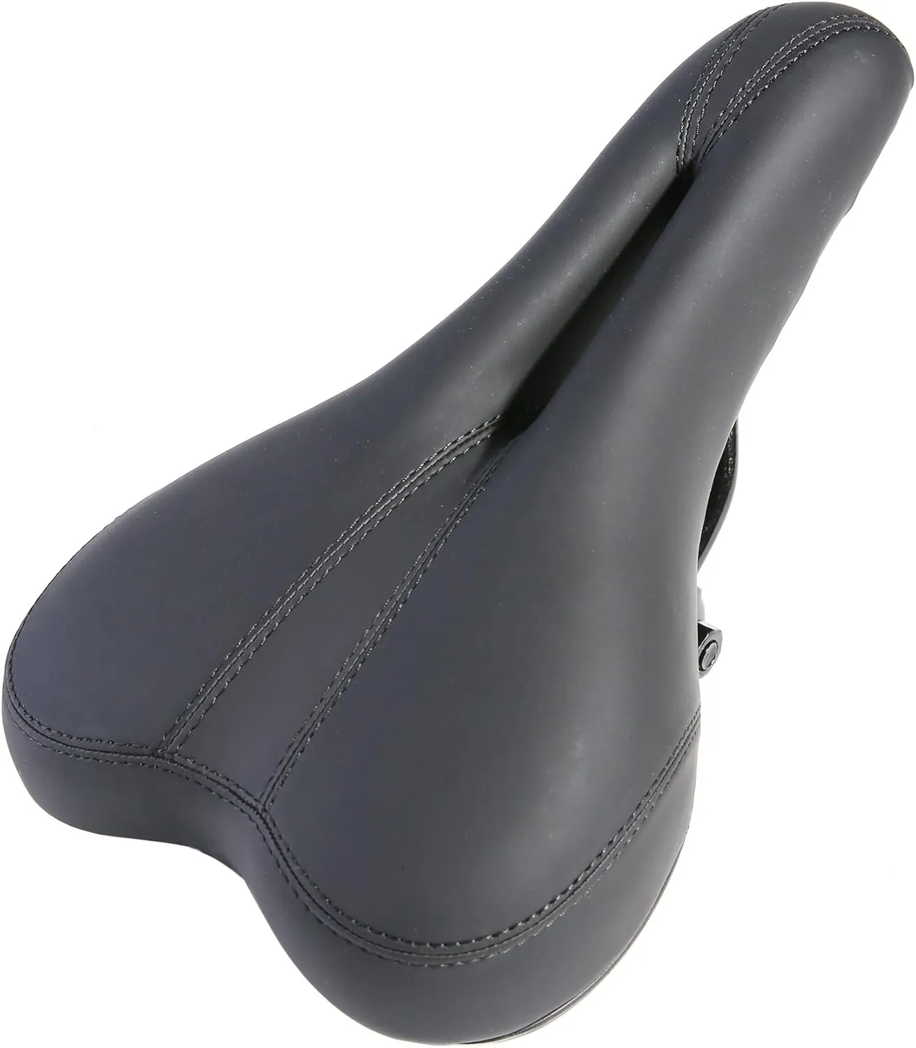 UNISTRENGH Bike Saddle with Soft Cushion Most Comfort Bicycle Seats for Men - Provides Great for Mountain Bike, MTB Road Bicycle, Fixed Gear, Touring and Indoor Cycling