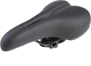UNISTRENGH Bike Saddle with Soft Cushion Most Comfort Bicycle Seats for Men - Provides Great for Mountain Bike, MTB Road Bicycle, Fixed Gear, Touring and Indoor Cycling