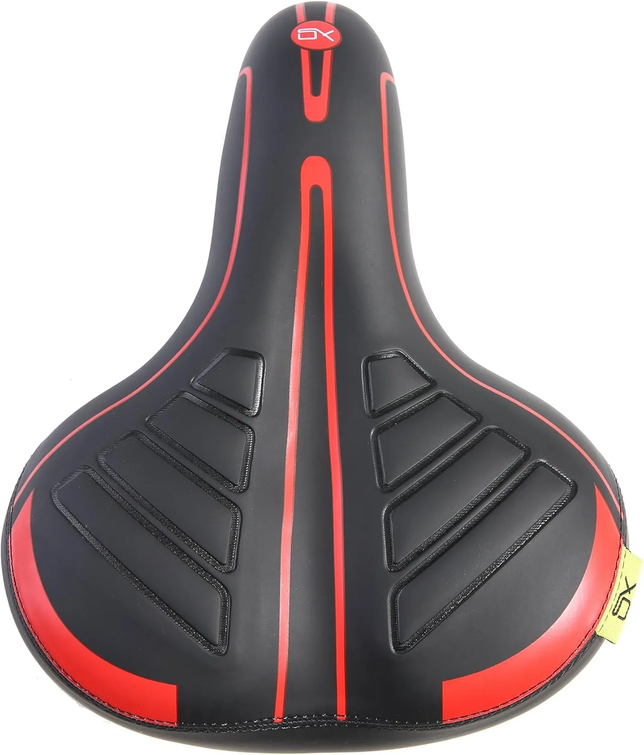 UNISTRENGH Most Comfortable Bike Seat for Men&Women - Oversize Bicycle Saddle with Soft Cushion Improves Comfort for Mountain Bike, Road Bicycle, Cruiser and Exercise Bike