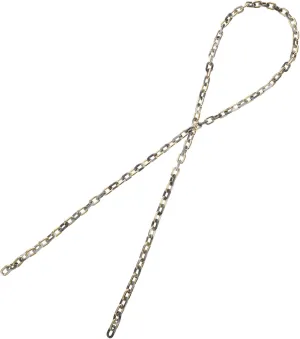 Uonlytech Acrylic Chain Link Flat Chain for Crafts Smooth Acrylic Necklace Strap Accessories and Marble for Jewelry Making and Purse Chain Decor