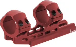 UTG ACCU-SYNC™ 30mm High Profile 34mm Offset Pic. Rings, Red