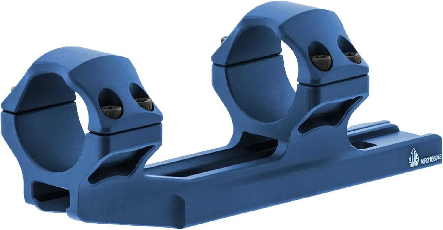 UTG ACCU-SYNC™ 30mm Medium Pro. 50mm Offset Pic. Rings, Blue