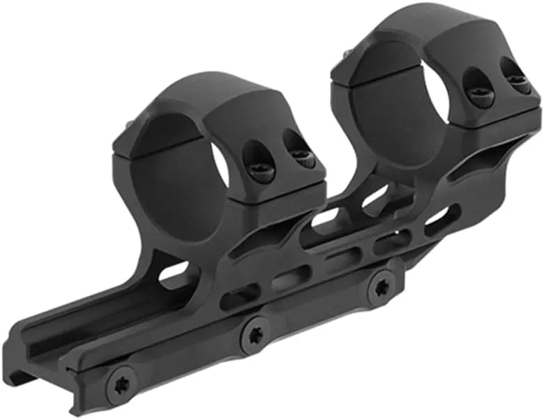 UTG Leapers AIR32234 Inc Accu-Sync Offset Picatinny Rings, 30mm High Profile, 34mm, Matte Black
